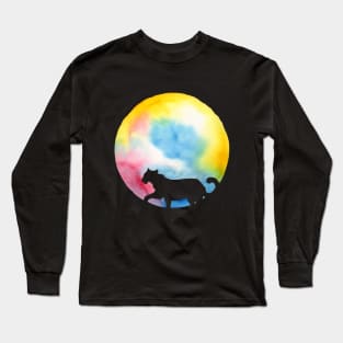 Moon Tiger Long Sleeve T-Shirt